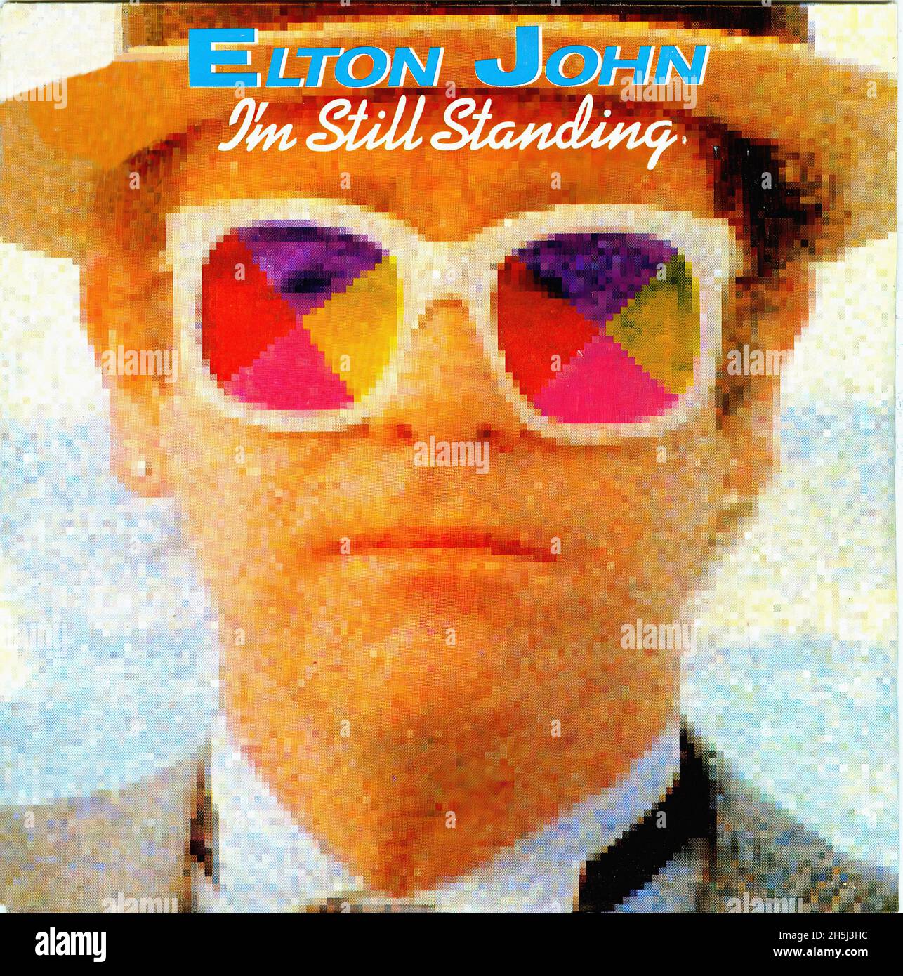 Vintage Single Album Cover - John, Elton - I'm Still Standing - D - 1983  Stockfotografie - Alamy
