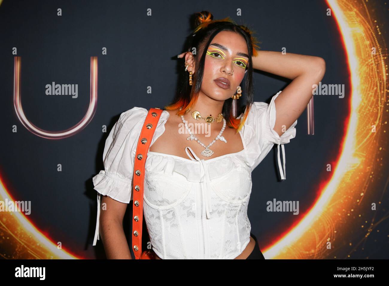 10. November 2021, Sydney, Australien: ROWI SINGH bei der Sydney-Premiere von „Dune“ im Event Cinemas George Street in Sydney, NSW Australien. (Bild: © Christopher Khoury/Australian Press Agency via ZUMA Wire) Stockfoto