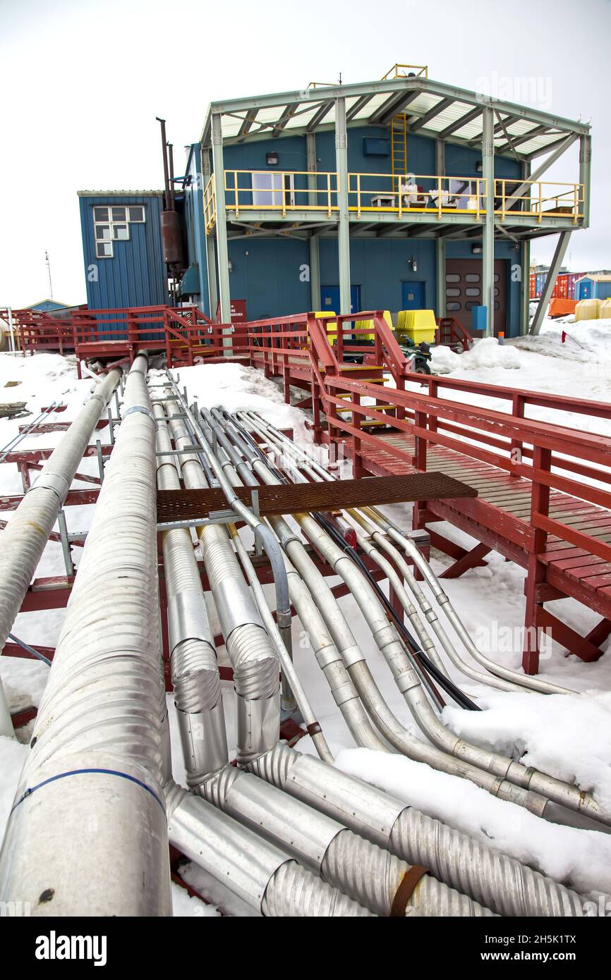 Palmer Station, US Antarctic Survey, National Science Foundation, Anvers Island, Antarktis Stockfoto