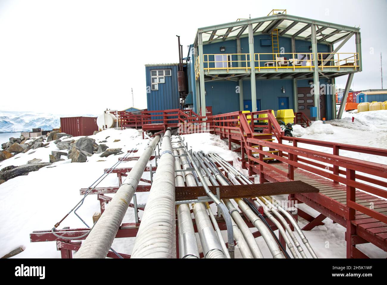 Palmer Station, US Antarctic Survey, National Science Foundation, Anvers Island, Antarktis Stockfoto