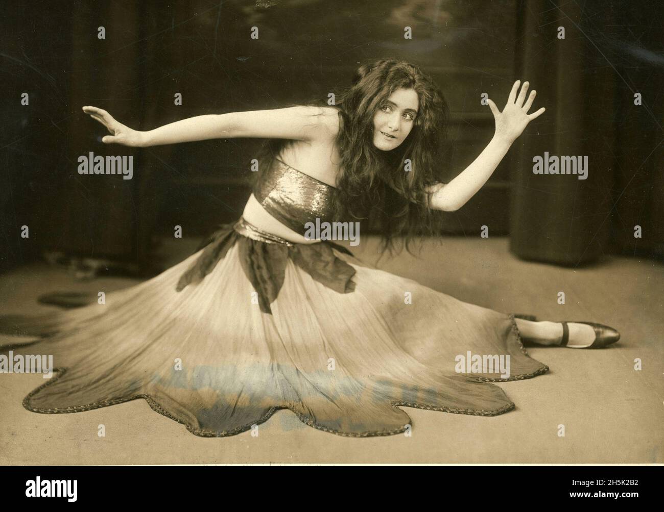 Baroness von Irngard Rothenthal - Vaudeville Dancer Stockfoto