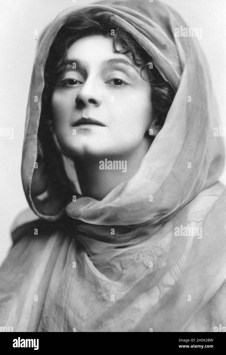 Ann Hamilton - in dem Stück 'The war Child'. Dieses Stück wurde in der Woche vom 19. März 1916 im Empress Theatre in Seattle aufgeführt. Stockfoto