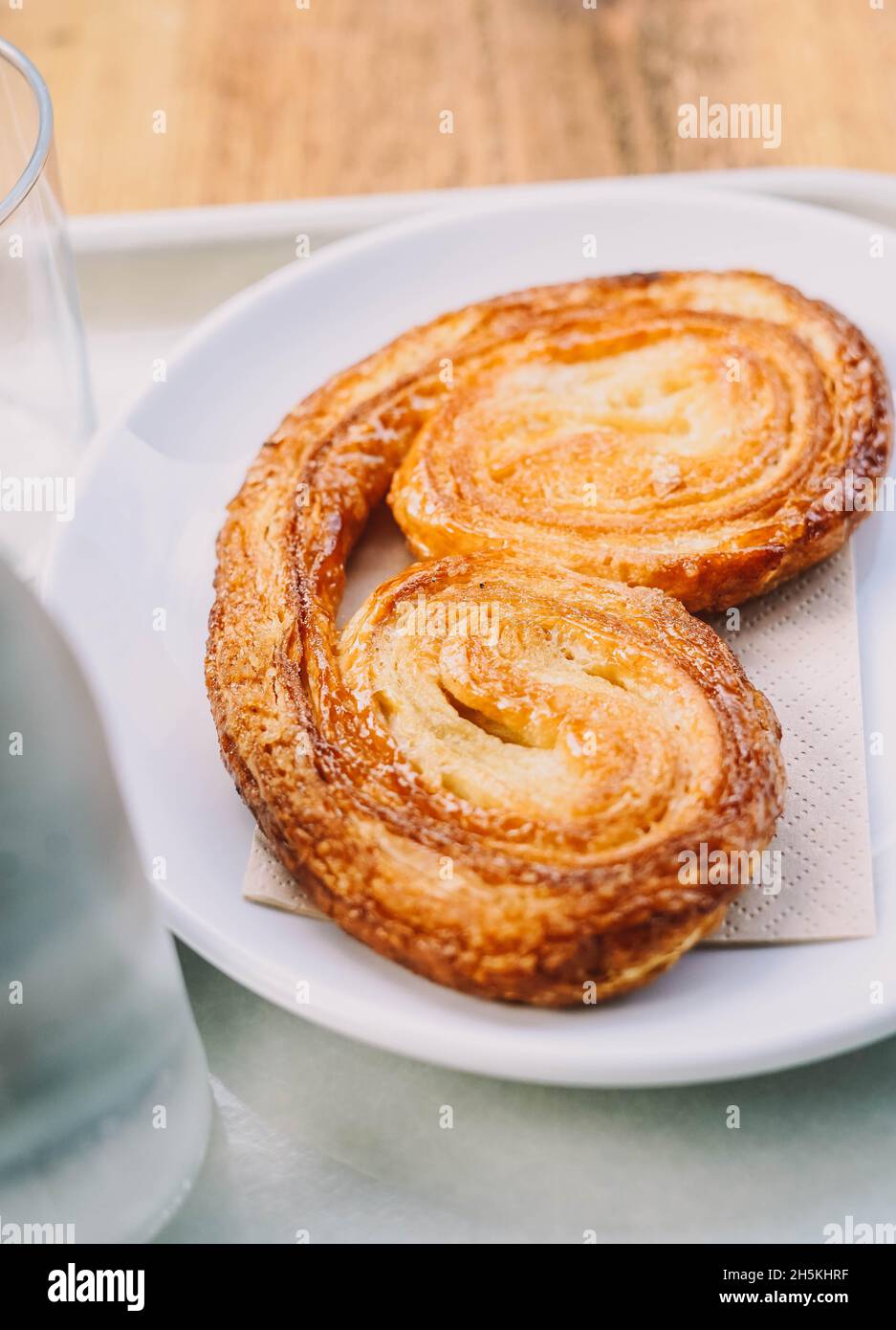 Ein süßer Plätzchen zu Tee oder Kaffee Stockfoto