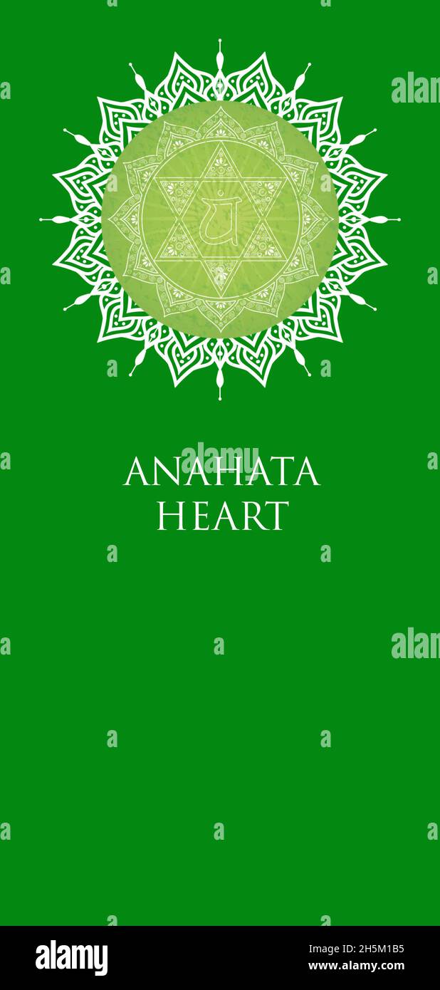 Chakras Symbol Sammlung isoliert auf farbigem Hintergrund Stockfoto