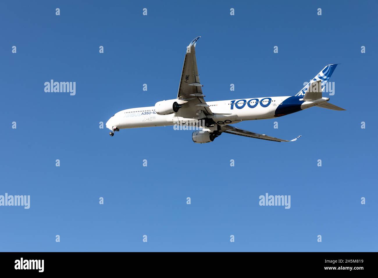 Airbus A350-1000 XWB im Flughafen Montreal, Pierre-Elliott Trudeau, Quebec, Kanada Stockfoto