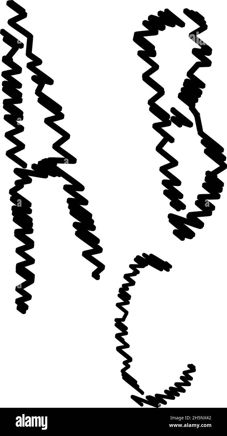 Dies ist eine Illustration von ABC alphabetischen Graffiti von einem Kind gezeichnet Stock Vektor