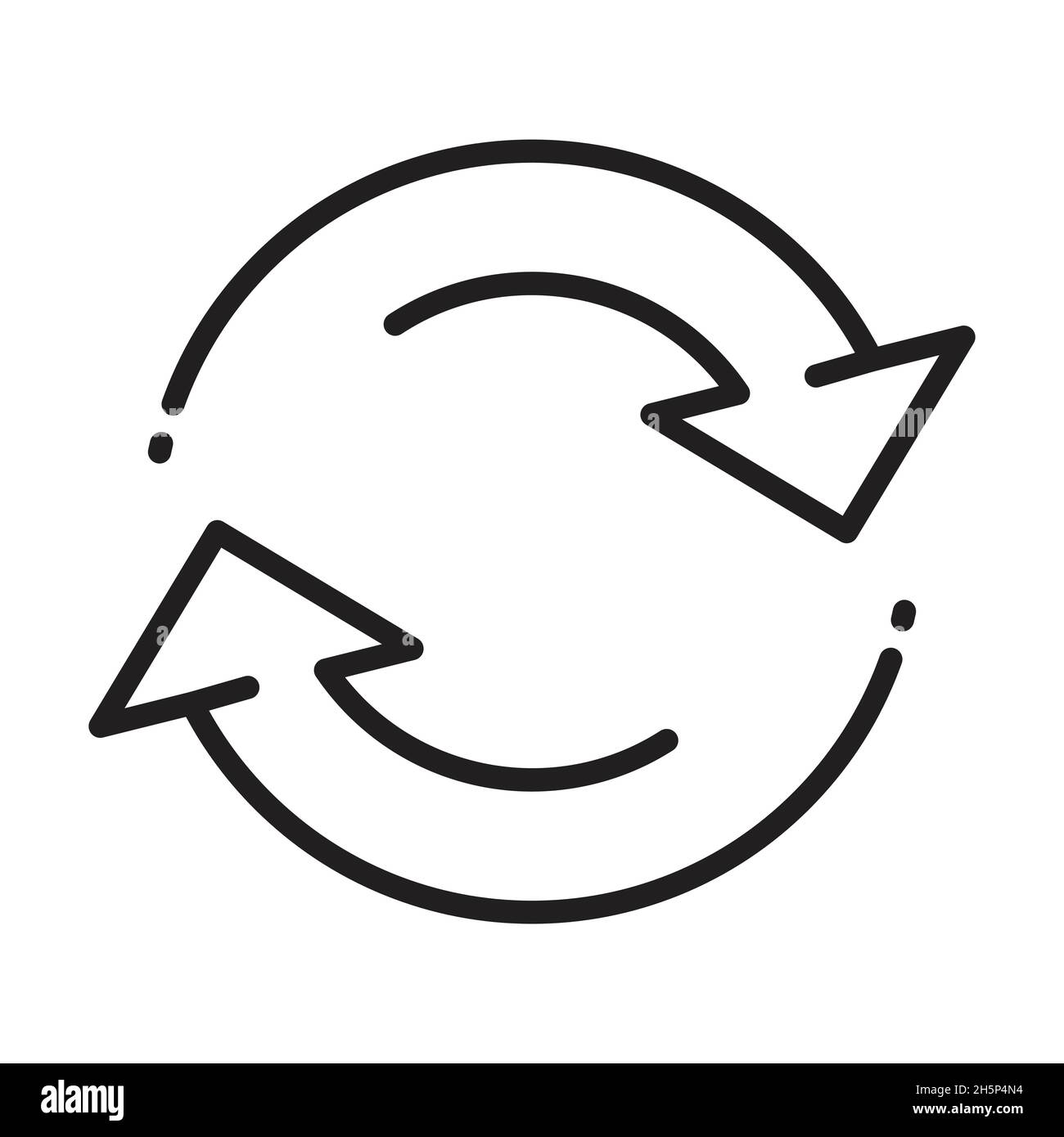 Symbolvektor ersetzen Doppelter umgekehrter Pfeil Austausch lineares