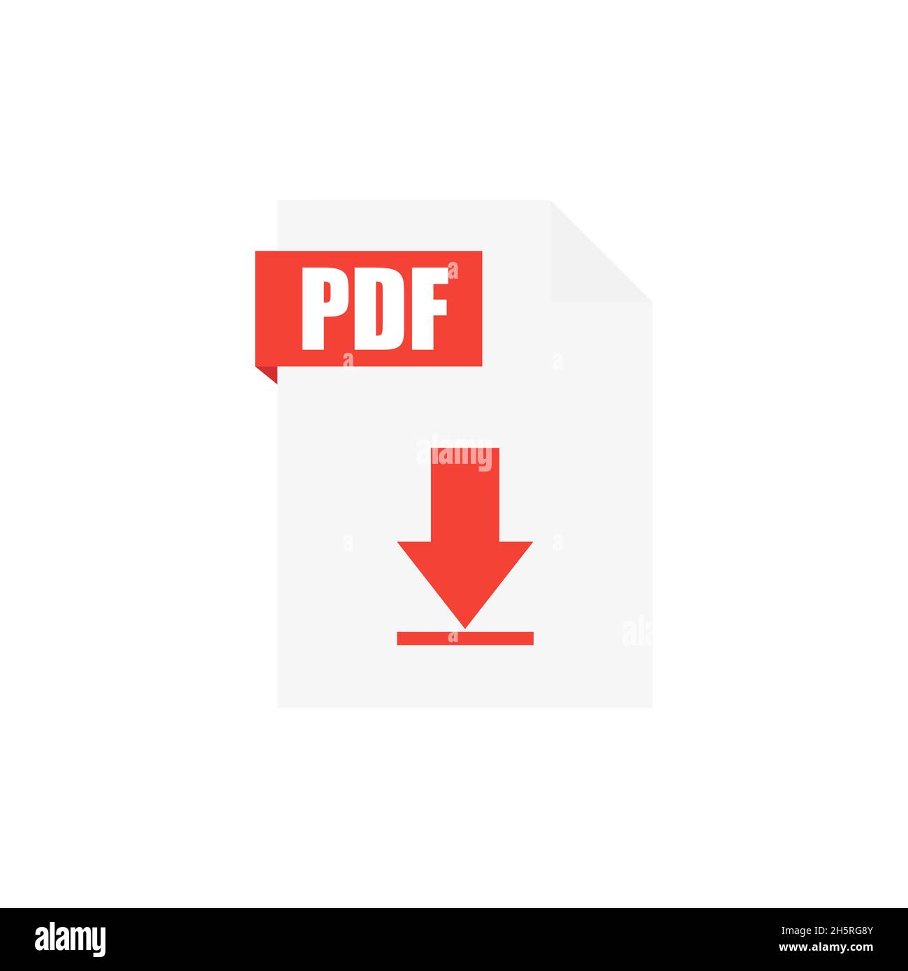 Pdf symbol vektor -Fotos und -Bildmaterial in hoher Auflösung – Alamy