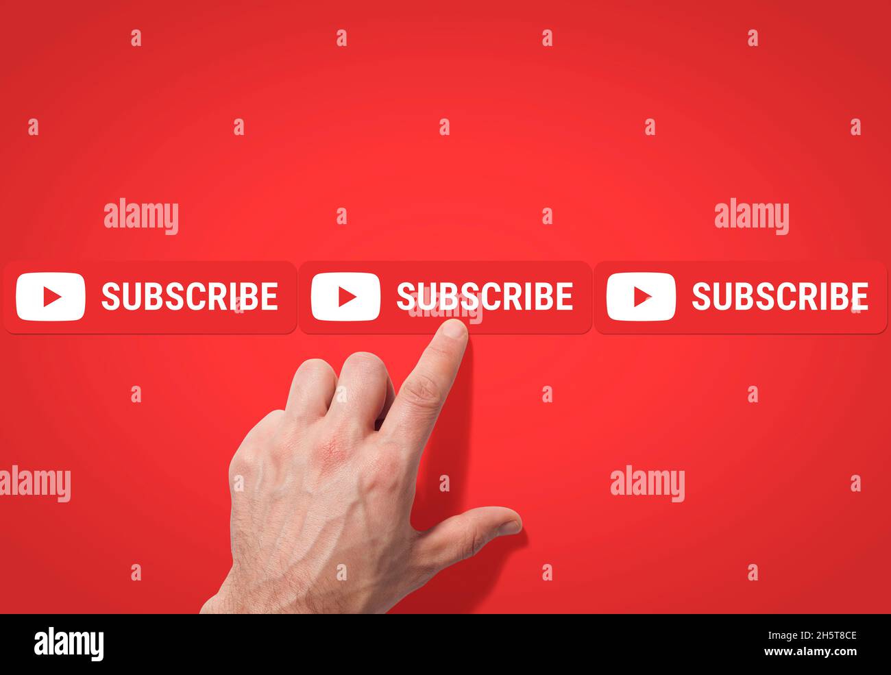 youtube-Bilder, youtube-Hintergrunddesigns Stockfoto