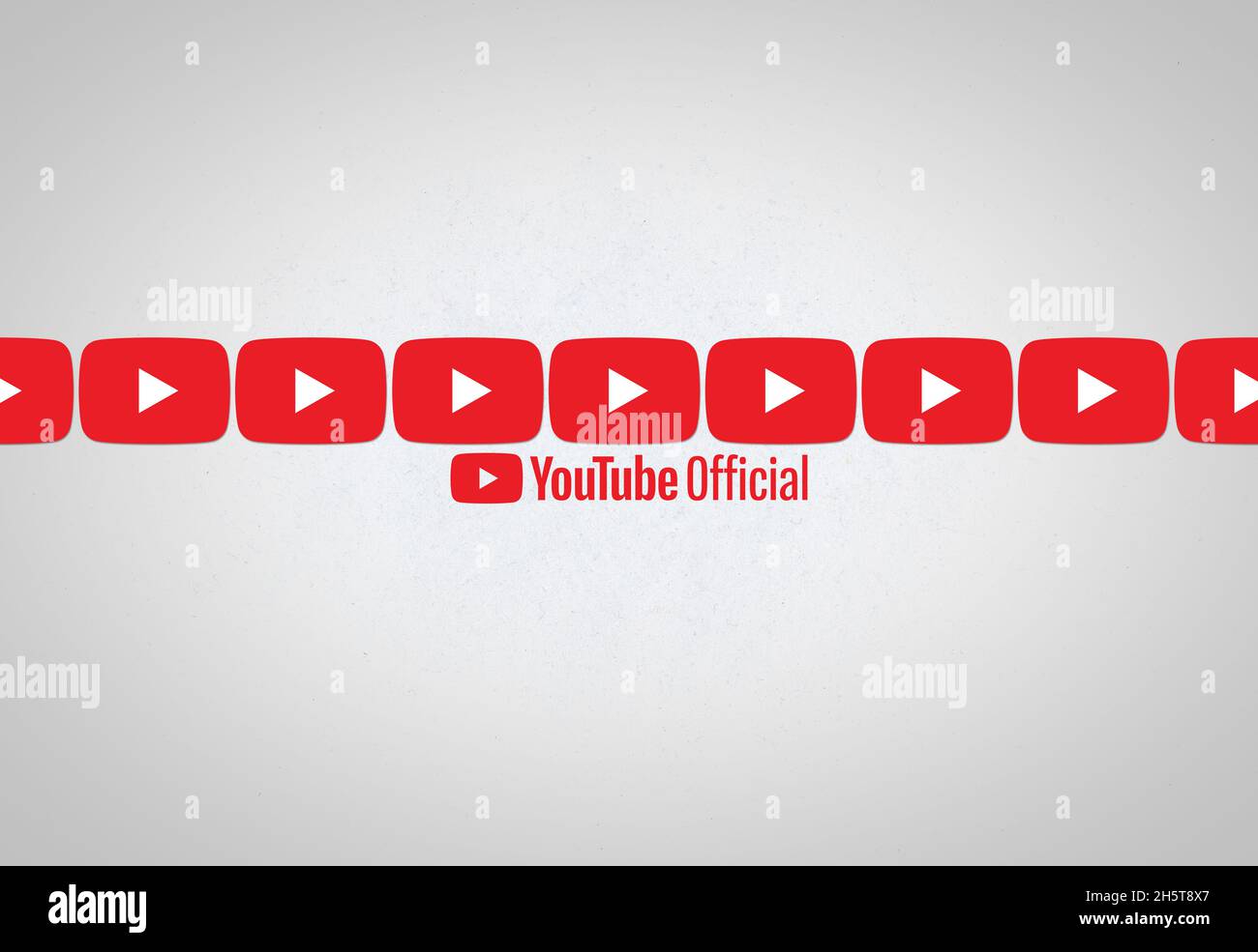 youtube-Bilder, youtube-Hintergrunddesigns Stockfoto