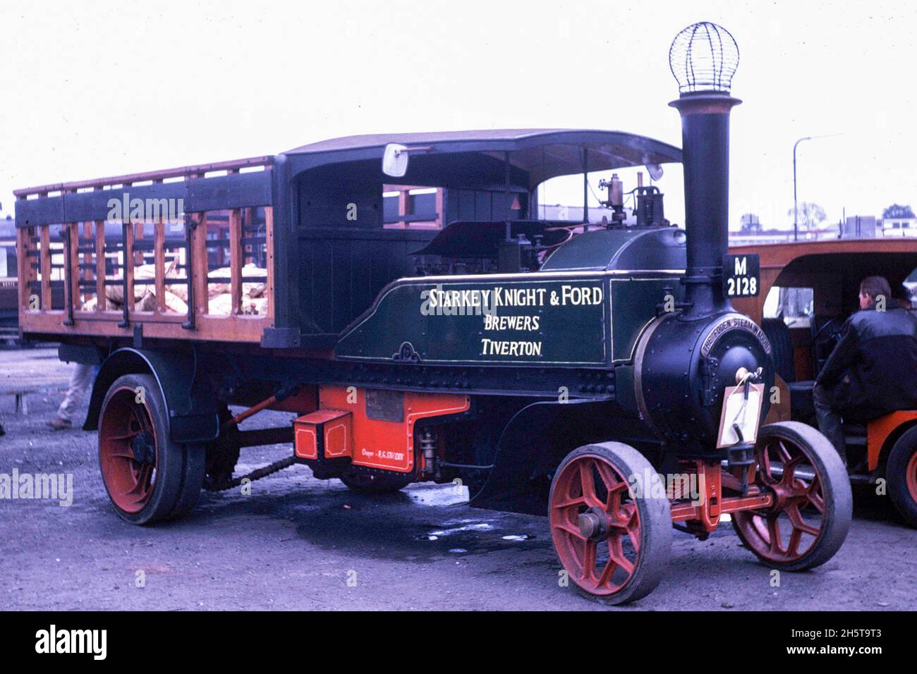 Ein Foden Dampfwagen im Jahr 1969 Stockfoto