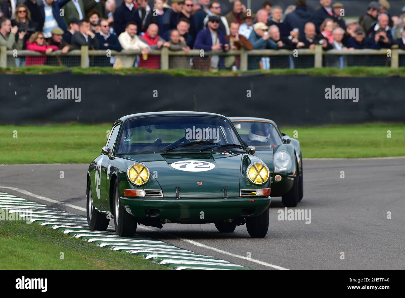 James Cottingham, Porsche 911, Ronnie Hoare Trophy, Road Going Sports und GT-Fahrzeuge, die für die Wettkämpfe zwischen 1960 und 1966 stehen Stockfoto