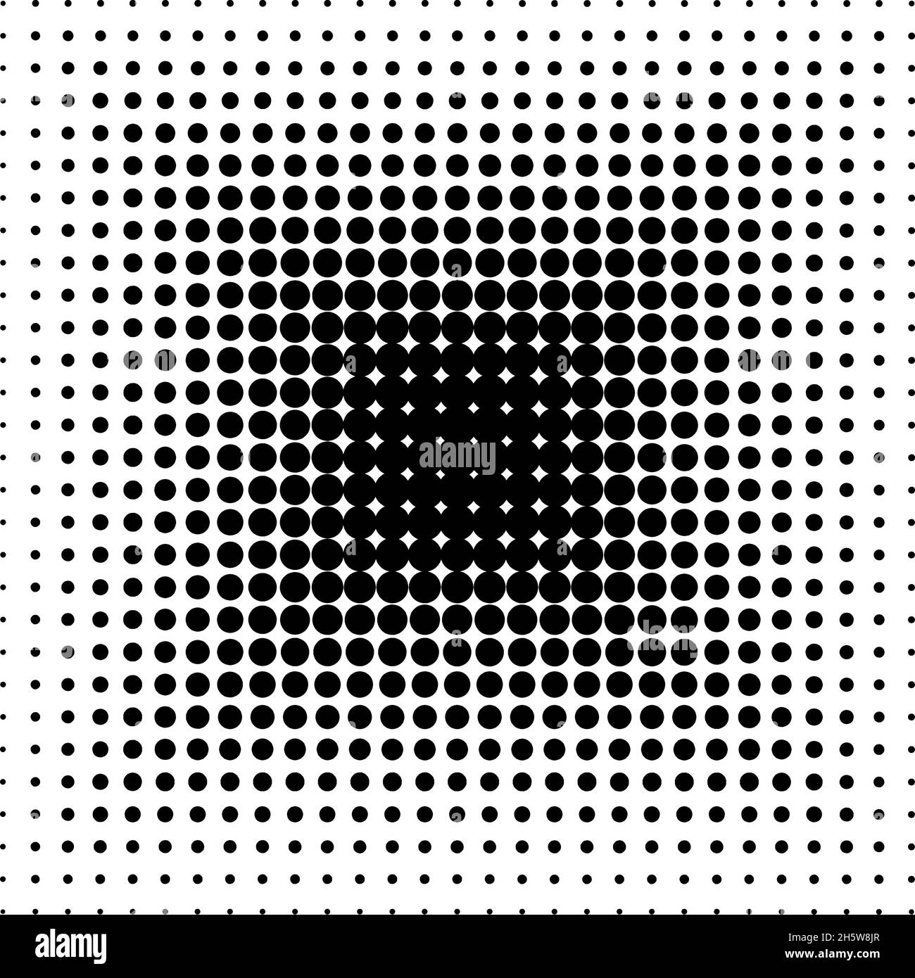 Punkthalfton-Vektor-Hintergrund in modernem Stil. Gradient abstraktes Muster illustrarion Stock Vektor