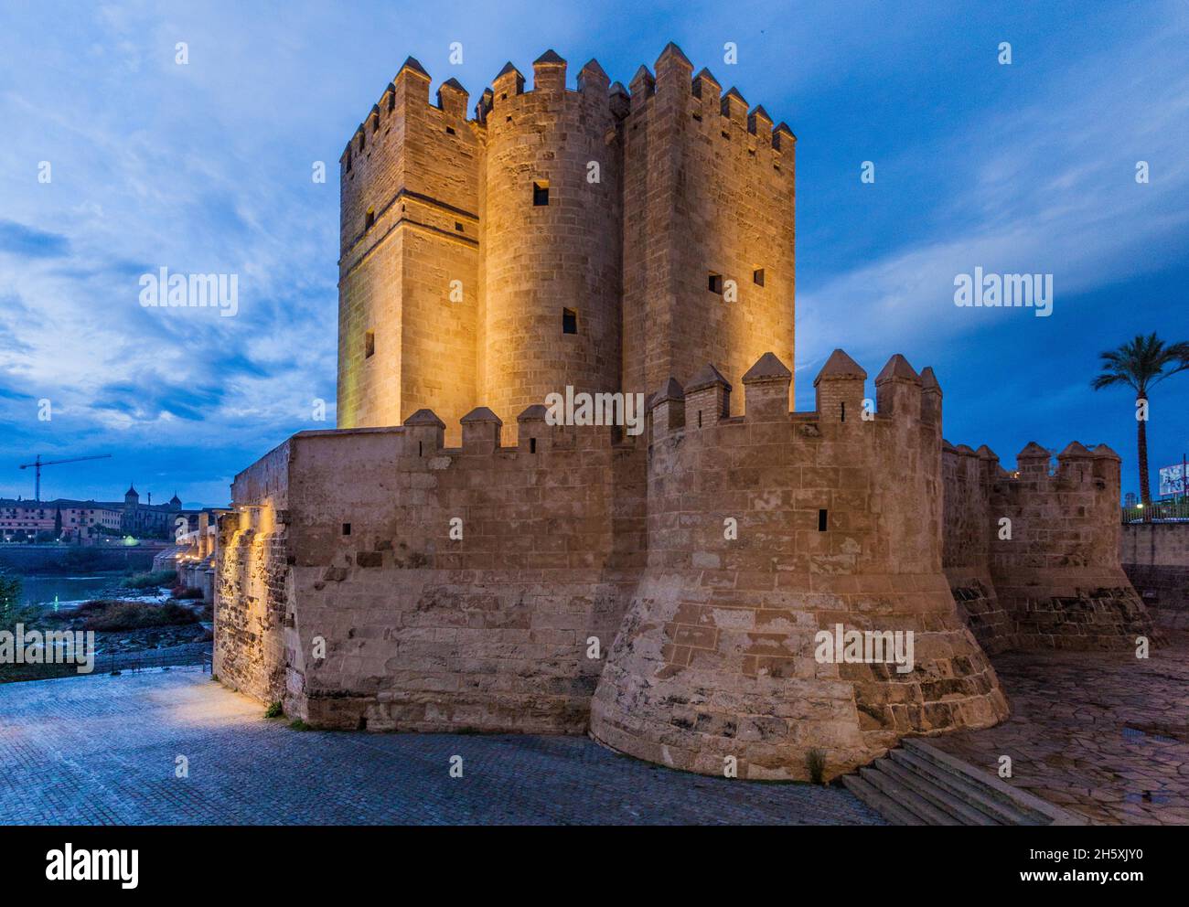 Torre de Calahorra Turm am Ende der römischen Brücke in Cordoba, Spanien Stockfoto