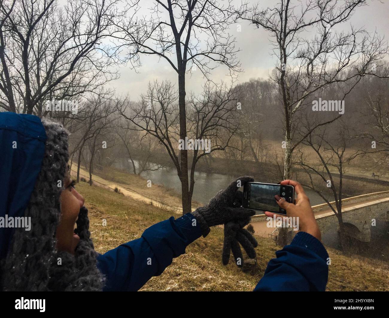 Antietam National Battlefield in Maryland Stockfoto