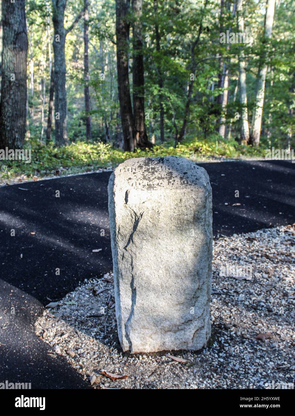 Kings Mountain National Military Park Stockfoto