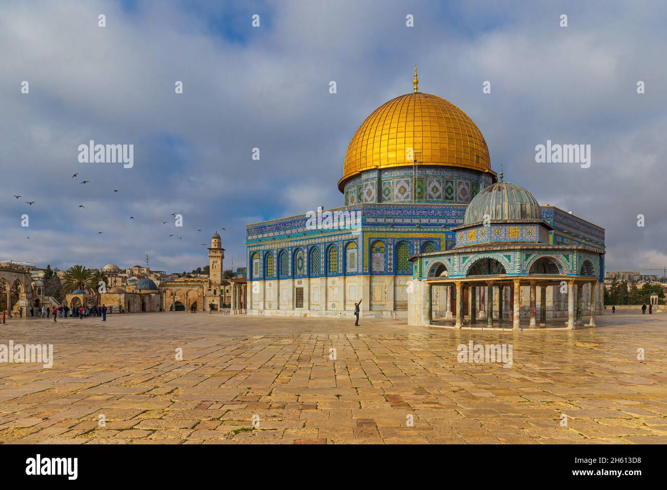 Die Haube des Felsens in Jerusalem Stockfoto