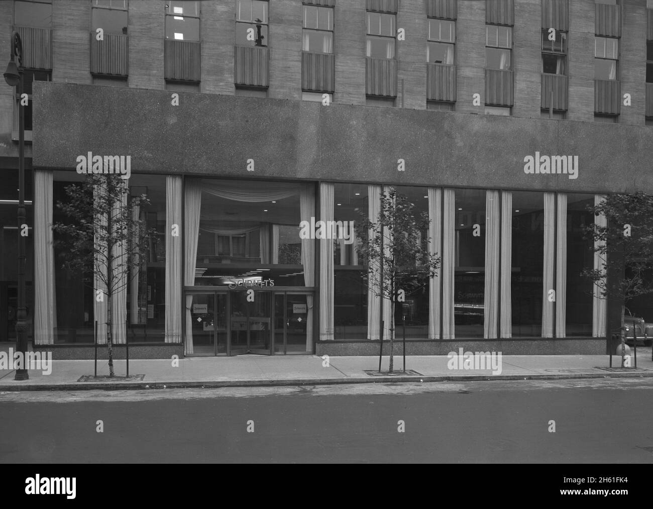 Schrafft's, Esso Building, Rockefeller Center, New York City; 1948 Stockfoto