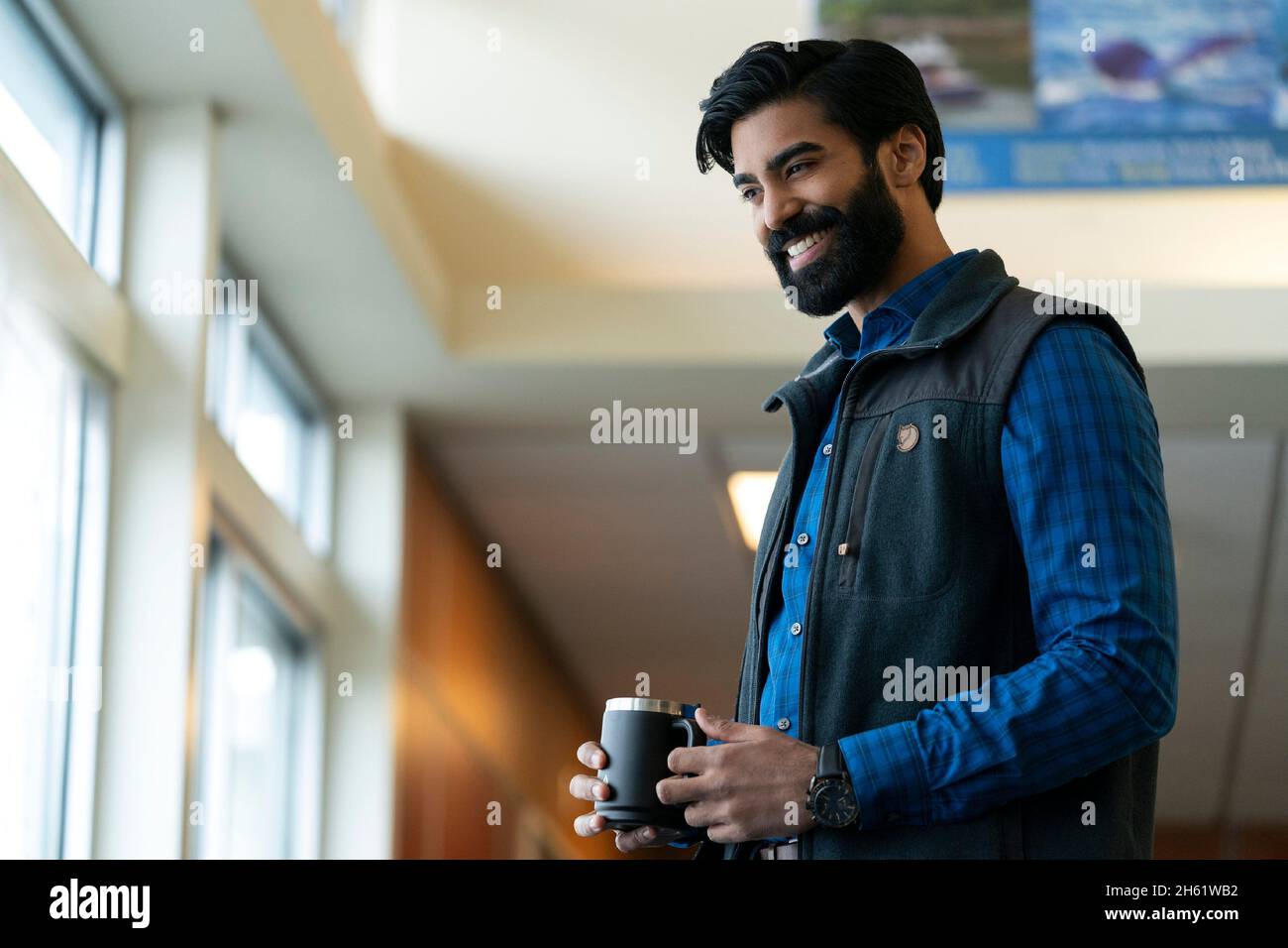 MAID (L bis R) RAYMOND ABLACK als NATE in Folge 102 von „Maid“ Bildnachweis: Ricardo Hubbs / Netflix / The Hollywood Archive Stockfoto