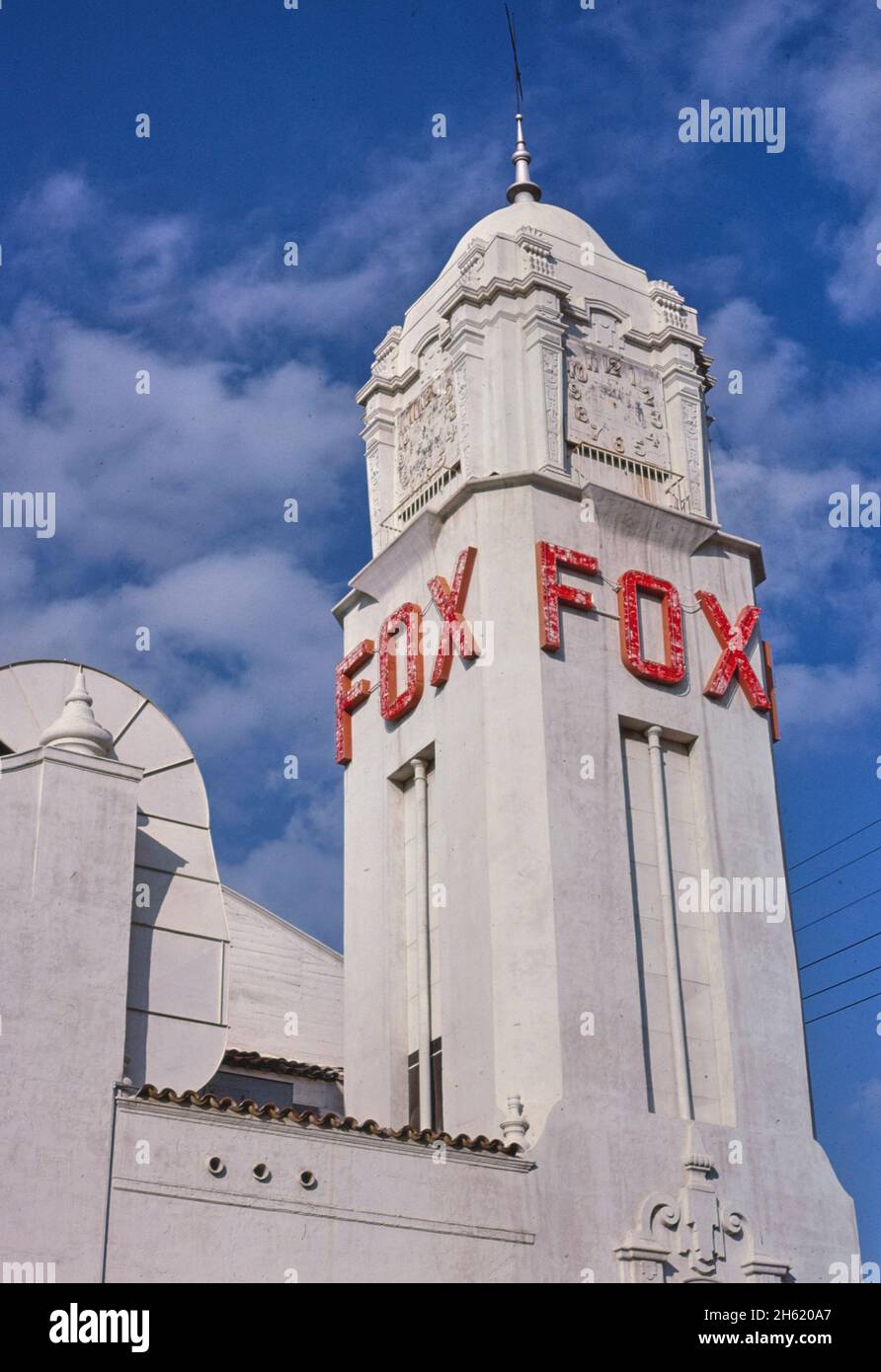 Fox Theatre, Bakersfield, Kalifornien; ca. 1978. Stockfoto