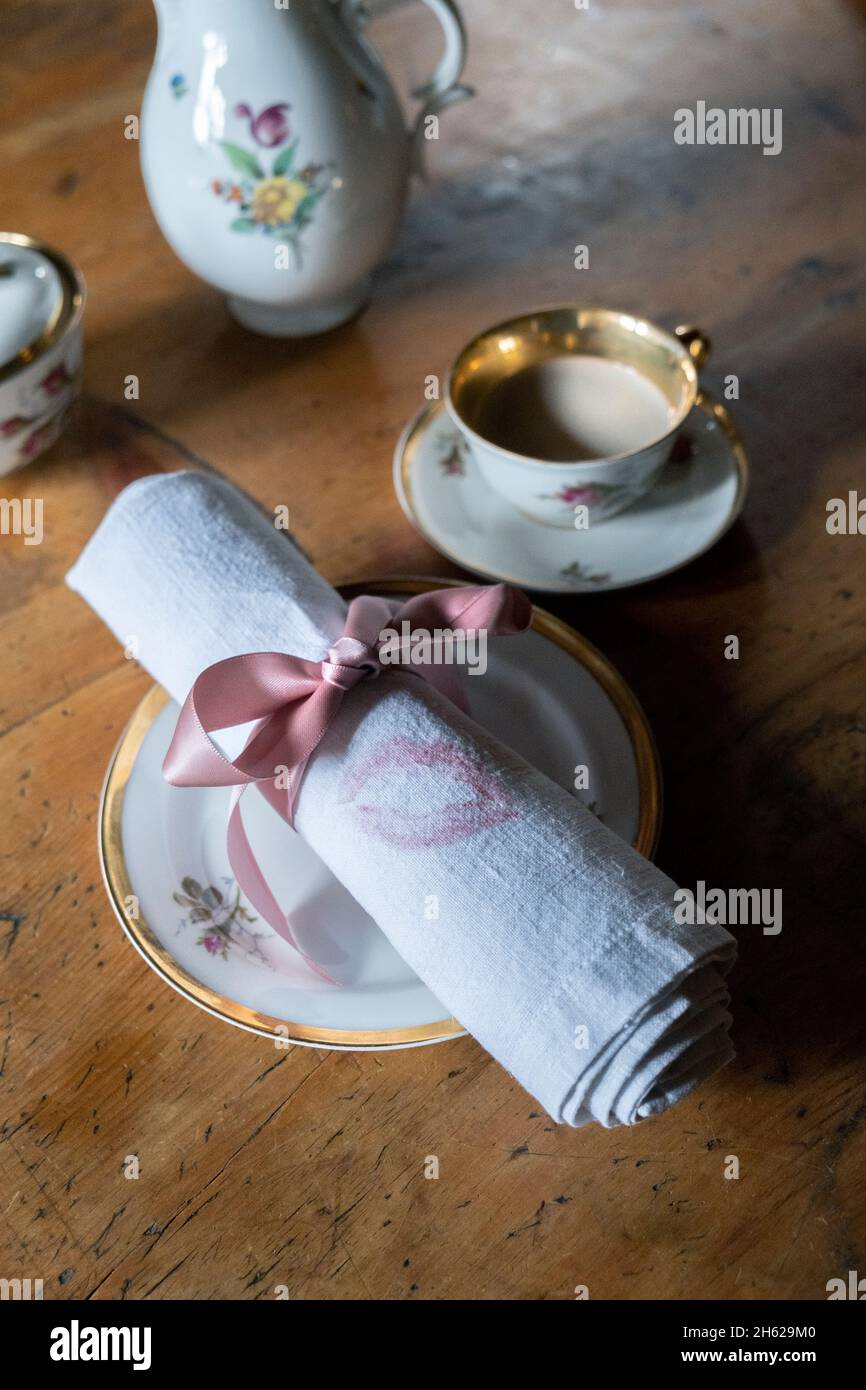 Guten Morgen Kuss Stockfotografie - Alamy