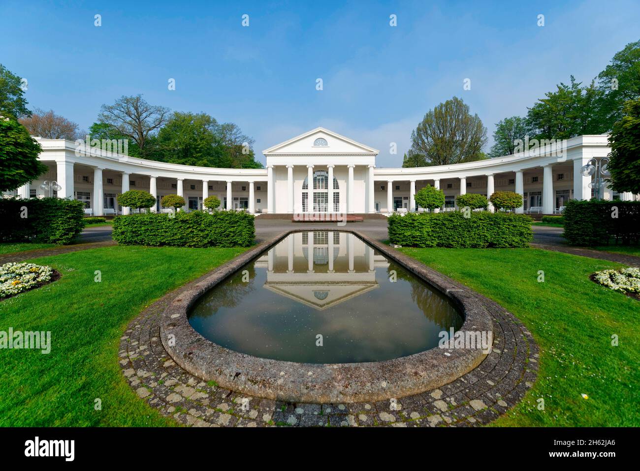 kurpark,wandelhalle von ca. 1853,Bad oeynhausen,deutschland Stockfoto