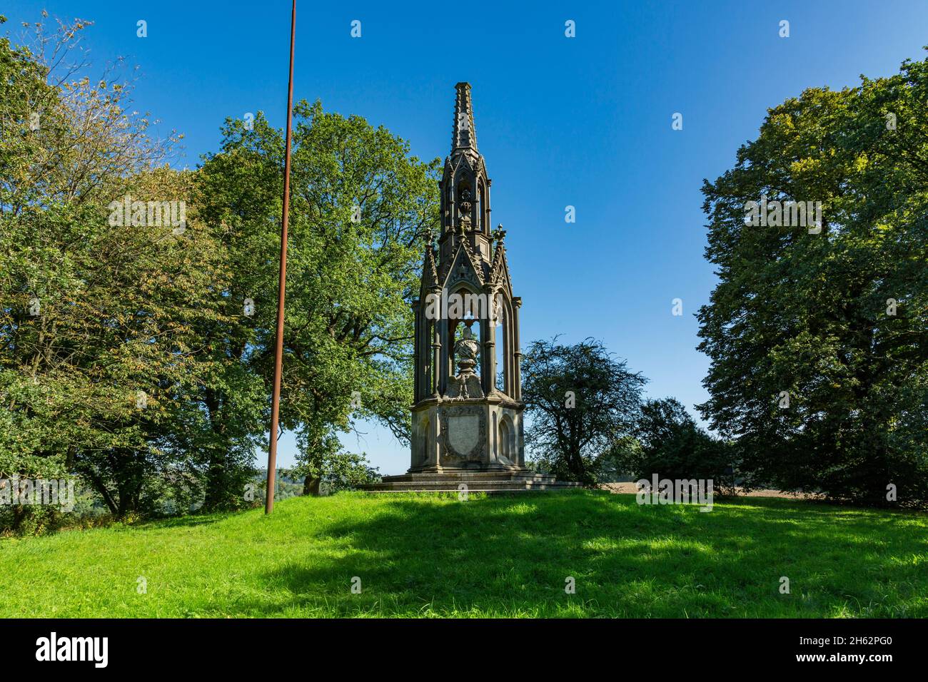 deutschland,wuelfrath,wuelfrath-aprath,bergisches Land,niederbergisches Land,niederberg,rheinland,Nordrhein-westfalen,kaiser-wilhelm-Denkmal von ludwig ferdinand hesse,zeitler-Brüder und rudolf schweinitz Stockfoto