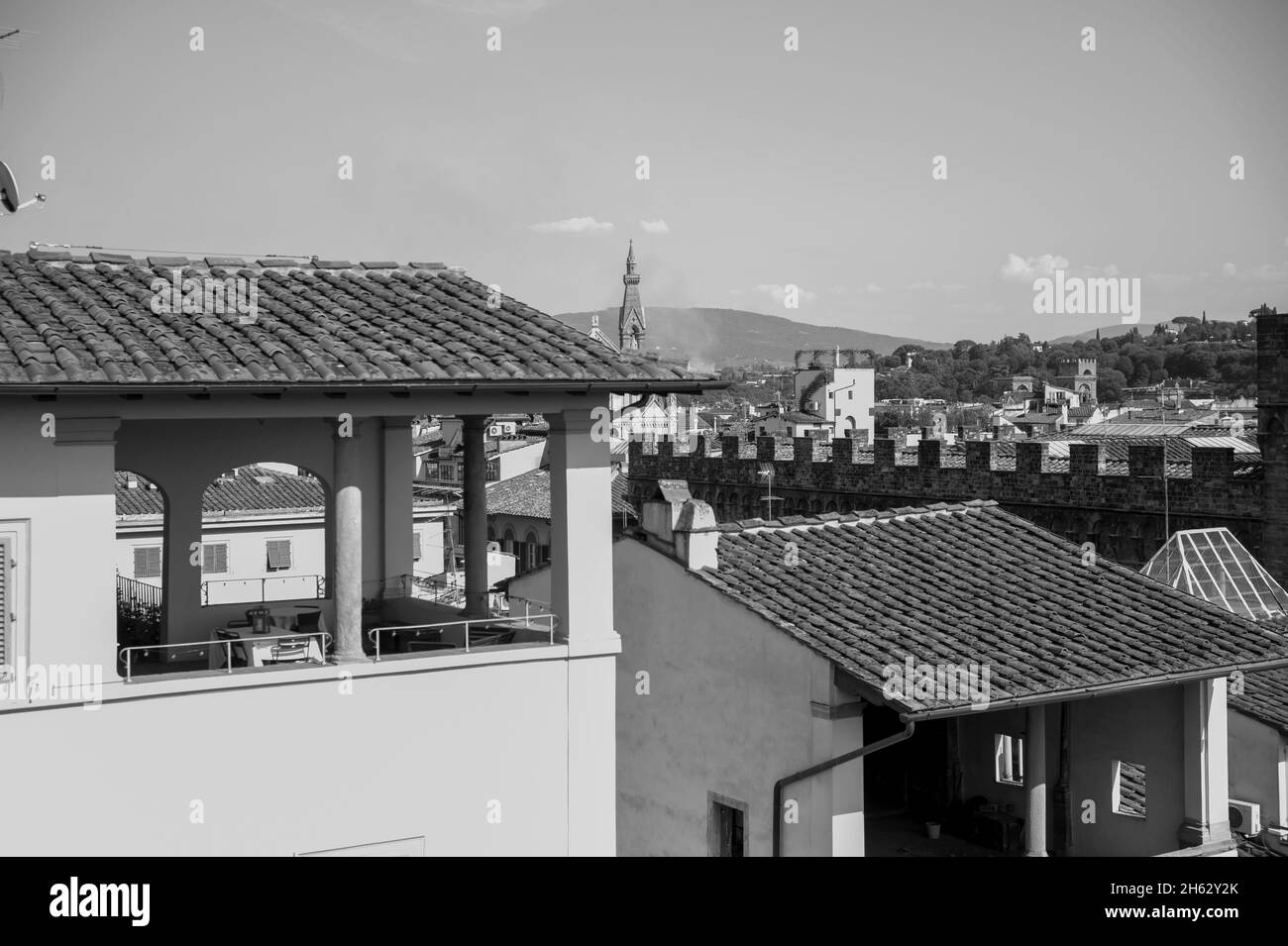 florenz (florenz), die Hauptstadt der italienischen toskana, ist die Heimat vieler Meisterwerke der Renaissance-Kunst und -Architektur Stockfoto