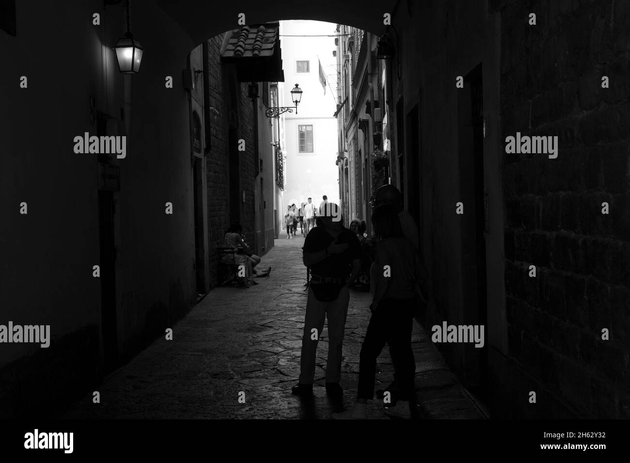 florenz (florenz), die Hauptstadt der italienischen toskana, ist die Heimat vieler Meisterwerke der Renaissance-Kunst und -Architektur Stockfoto