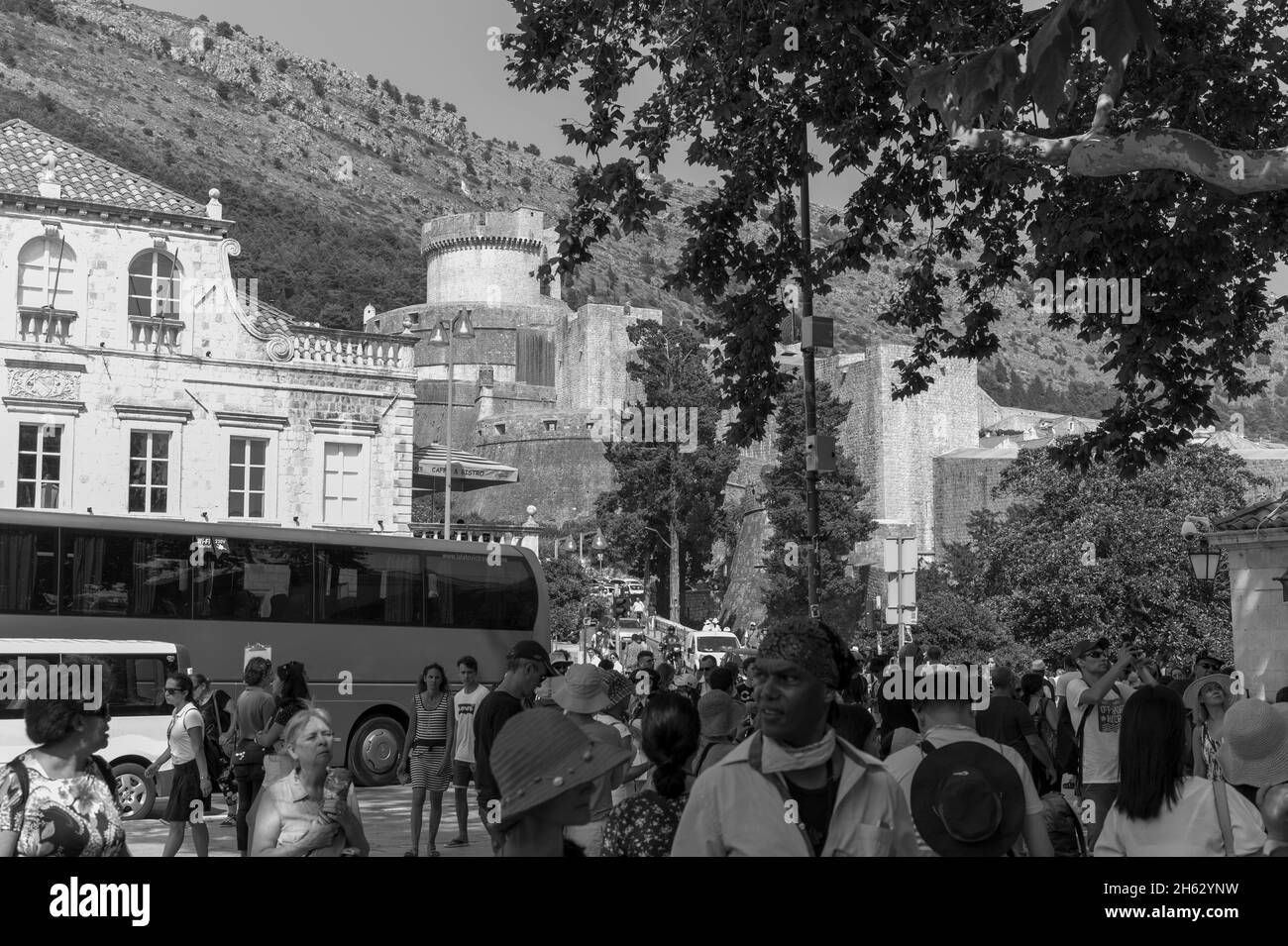 dubrovnik, kroatien - berühmt als Landung des Königs in der tv-Serie Thronspiel Stockfoto