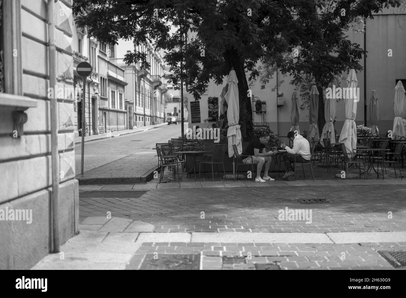 como City, lombardei, italien Stockfoto