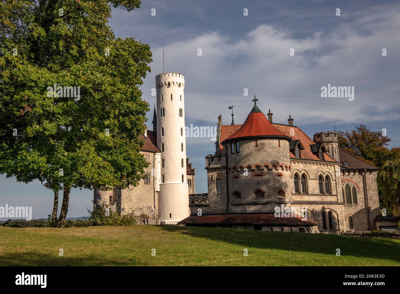 Schloss lichtenstein, Märchenschloss, badenwürttemberg, schwäbische alb, deutschland