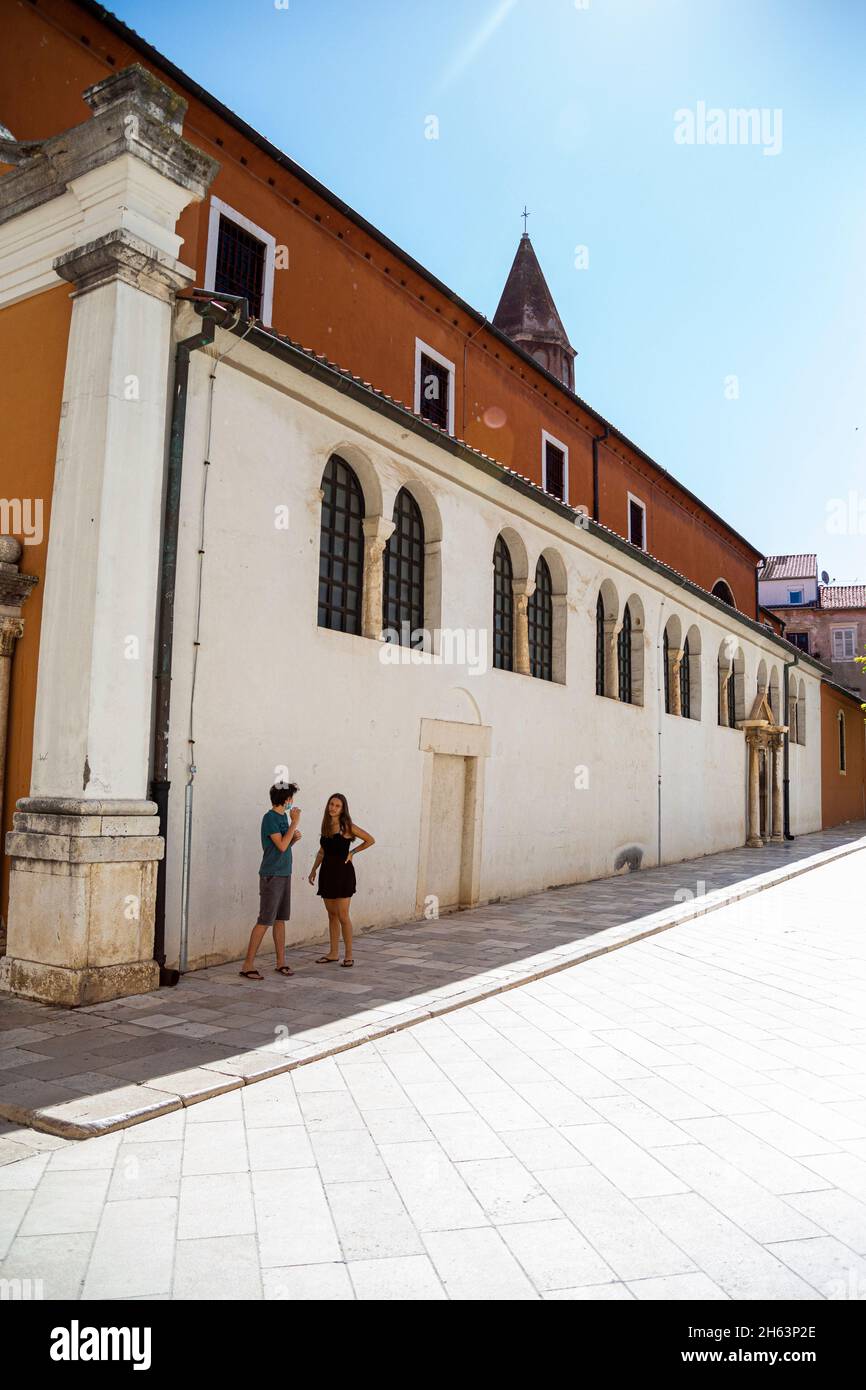 Die st. simon Kirche (san simeon) in zadar in kroatien Stockfoto