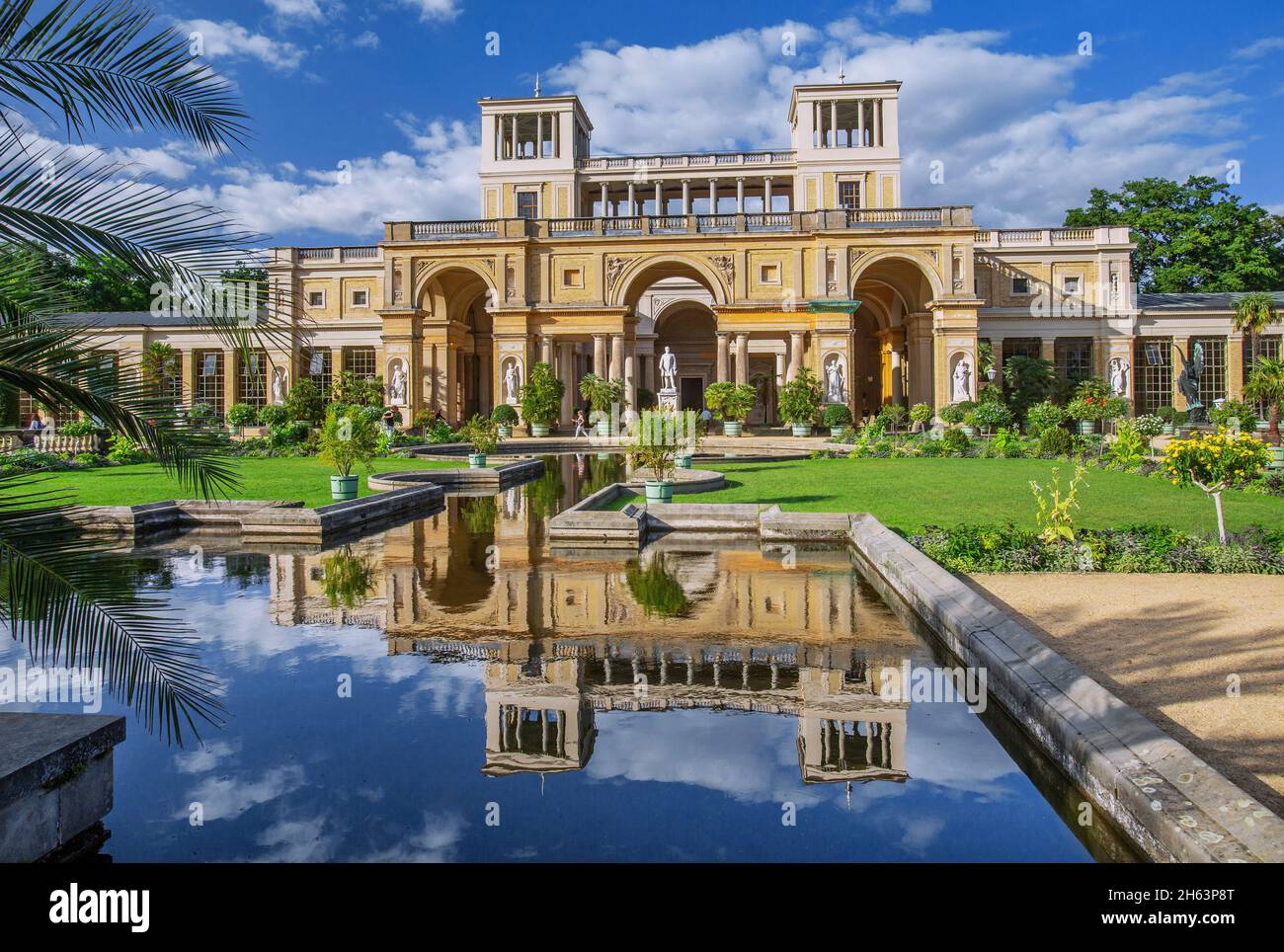 orangerie im schlosspark sanssouci, potsdam, brandenburg, deutschland Stockfoto