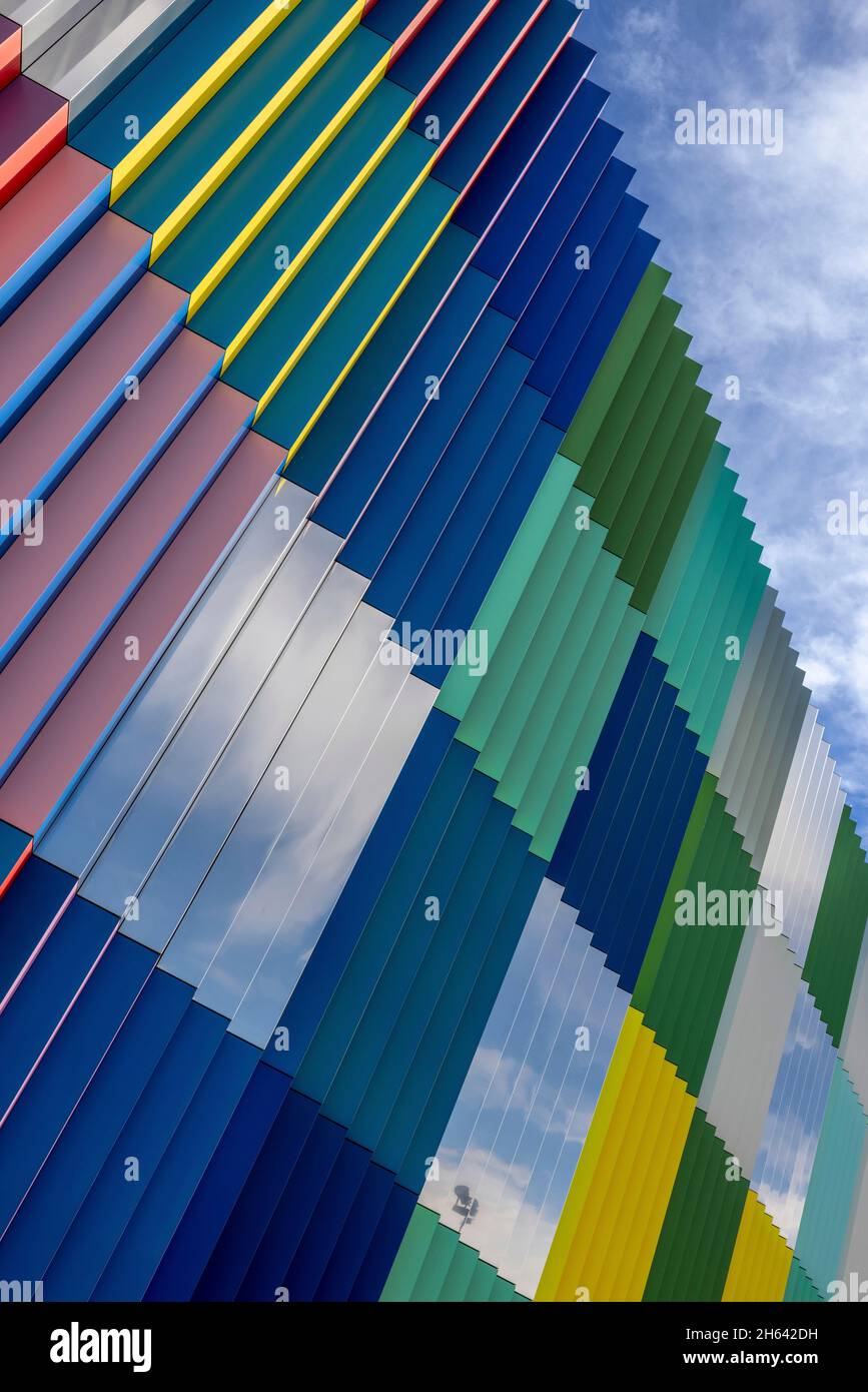 Abstrakte Architektur - mira Einkaufszentrum in münchen Stockfoto