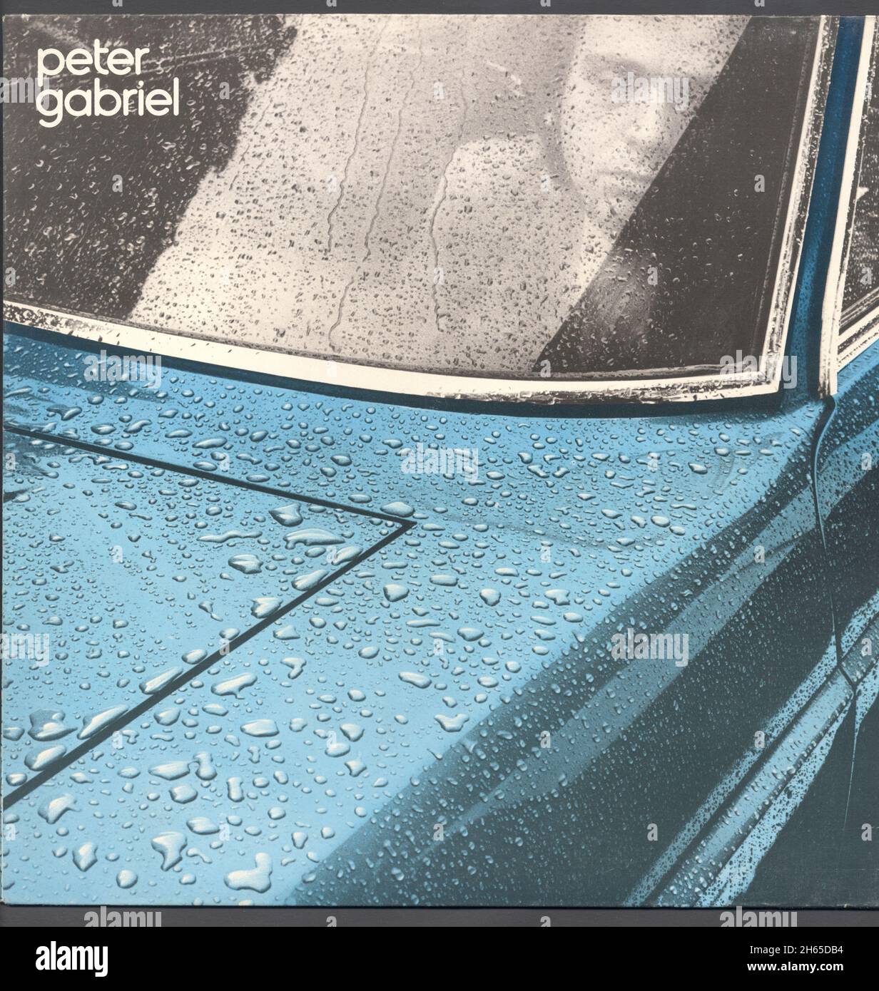 Peter Gabriel, Soloalbum, Charisma. Entworfen von Hipgnosis. Nachdem er Genesis verlassen hatte. Stockfoto