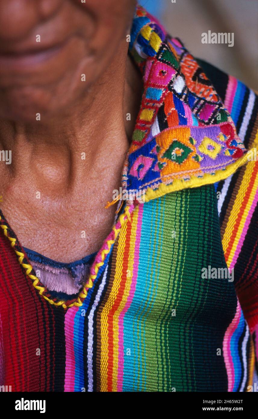 Guatemala, Lake Atitlan, Santa Clara la Laguna, Markt am Dienstag Stockfoto