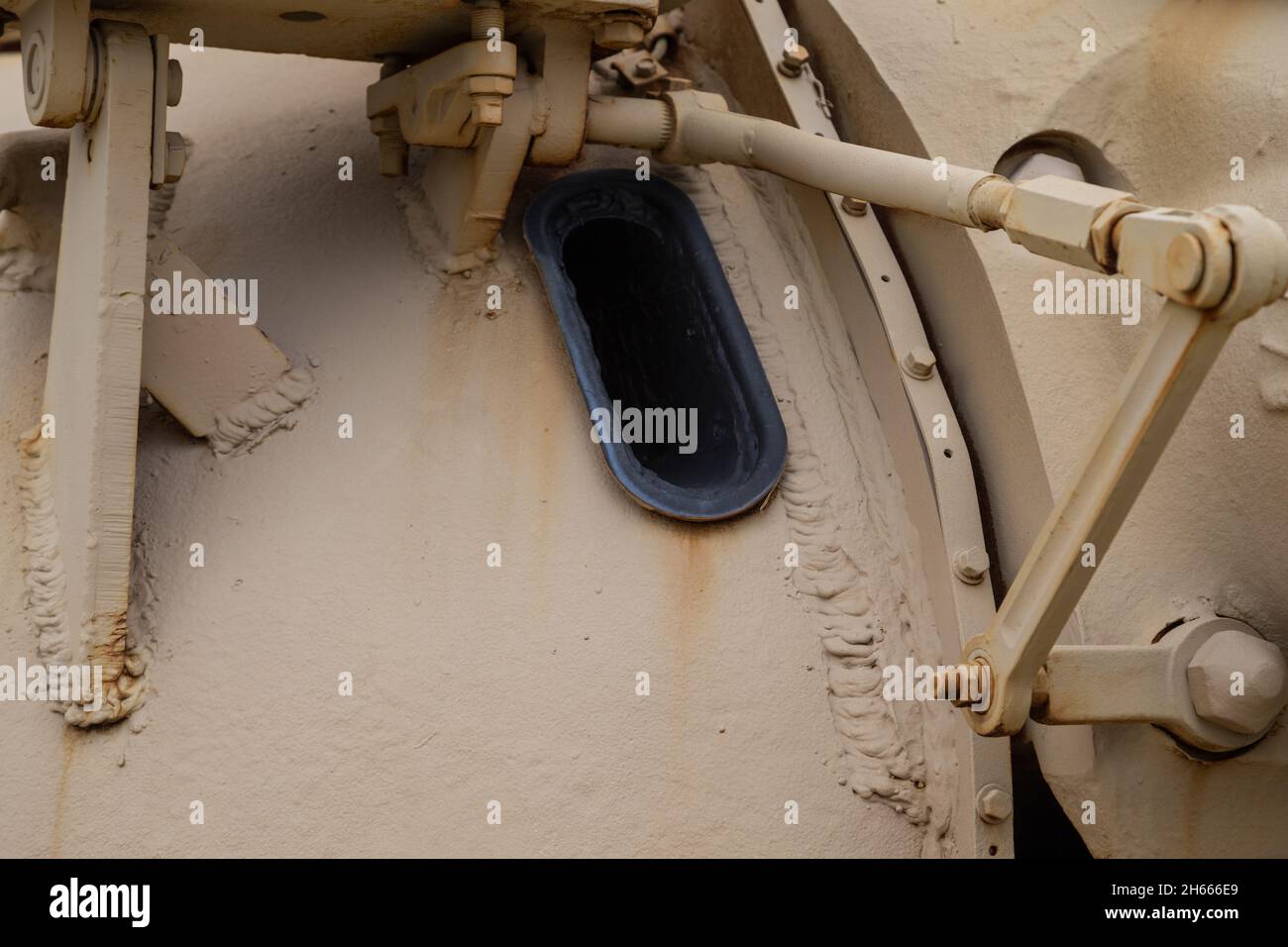 Irakischer Kampfpanzer T-55A, russisch hergestellt Stockfoto
