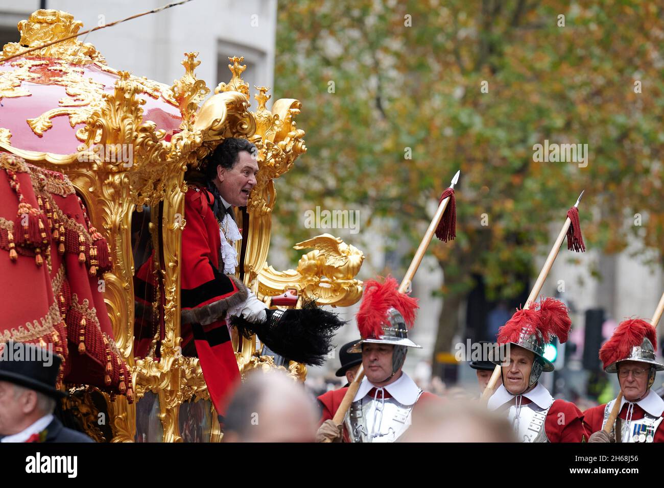 Vincent Keaveny, der 693. Bürgermeister der Stadt London, Großbritannien Stockfoto