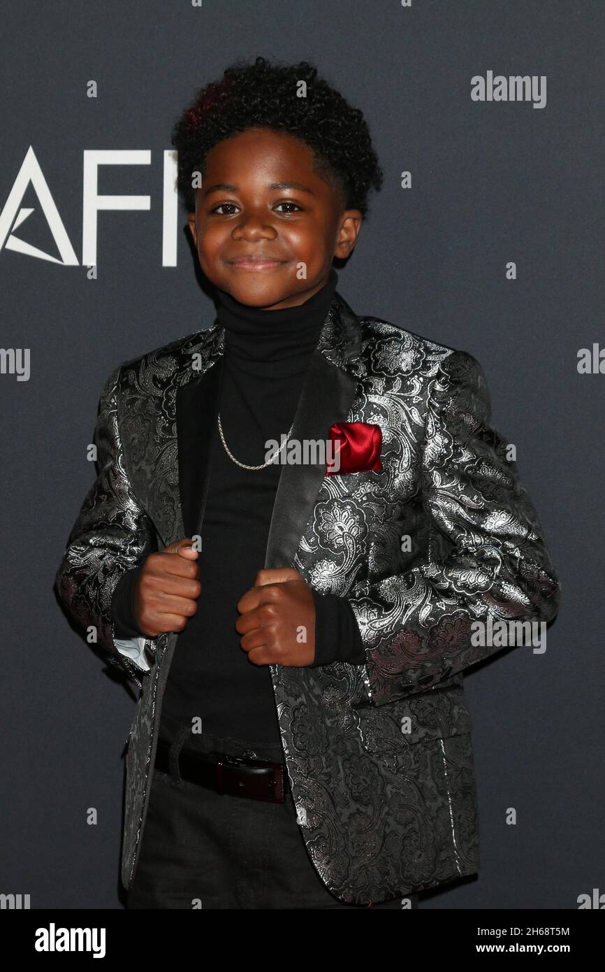 LOS ANGELES - NOV 13: Danny Boyd Jr beim AFI Fest - Prellungen Premiere im TCL Chinese Theatre IMAX am 13. November 2021 in Los Angeles, CA Stockfoto