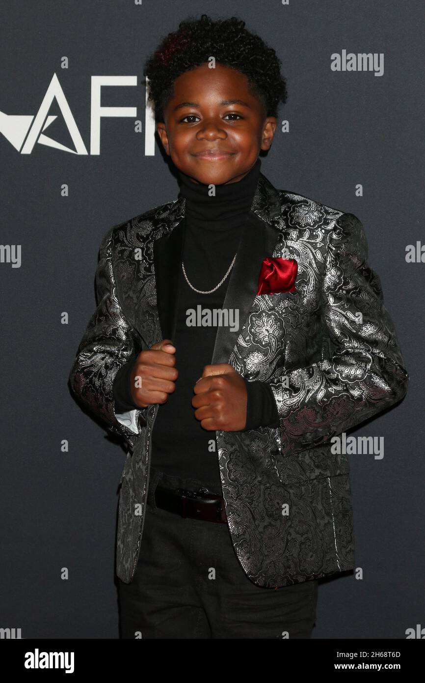 LOS ANGELES - NOV 13: Danny Boyd Jr beim AFI Fest - Prellungen Premiere im TCL Chinese Theatre IMAX am 13. November 2021 in Los Angeles, CA Stockfoto