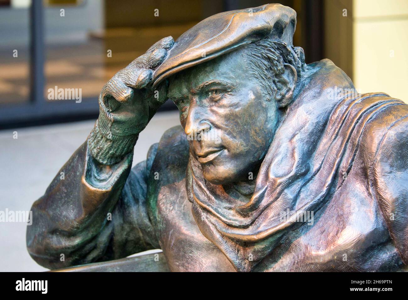 Glenn Gould Statue Skulptur, Toronto, Kanada Stockfoto