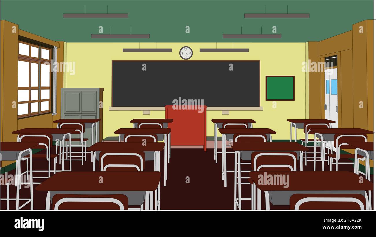 Vektor für Klassenzimmer Stock Vektor