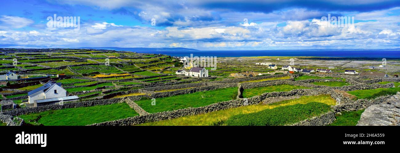 Inishman auf den Aran-Inseln, County Galway, Irland Stockfoto
