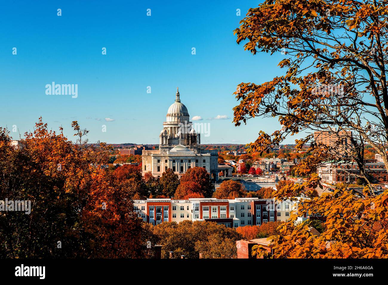 Historisches Providence Rhode Island, USA Stockfoto