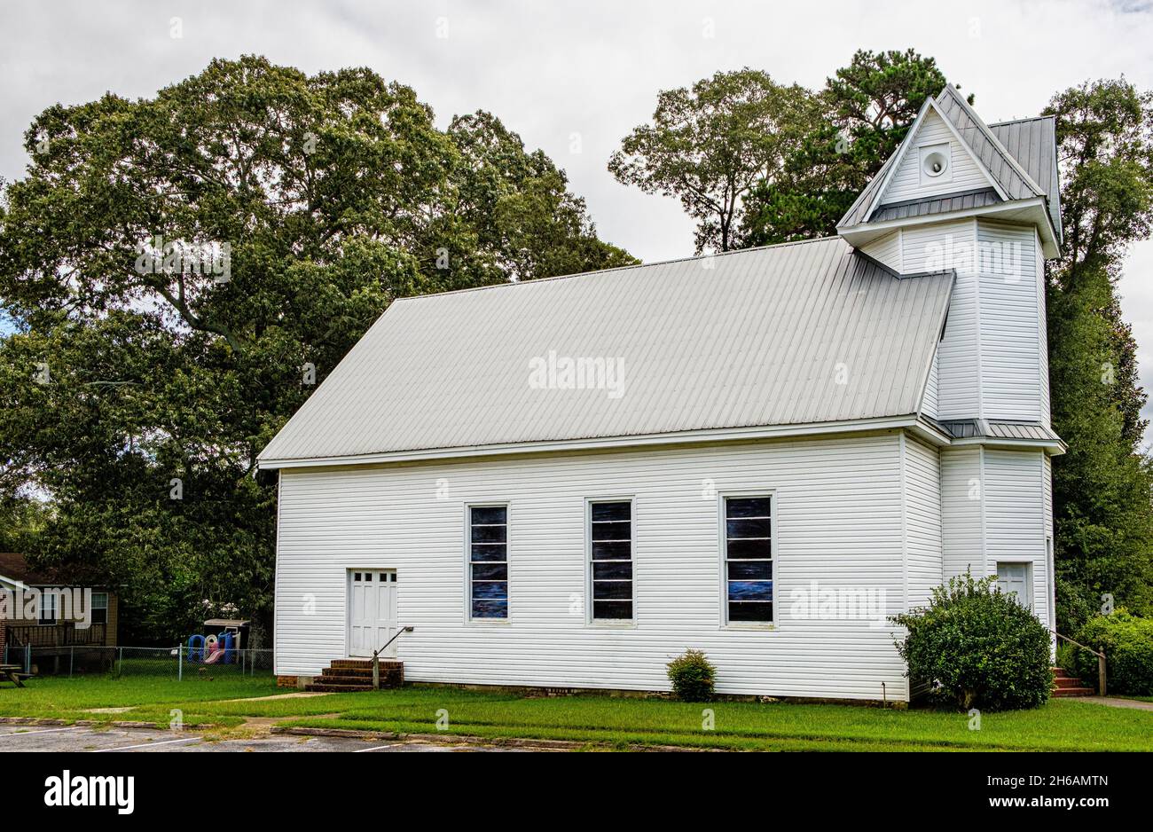 Canon Universalist Church, Broad Street, Canon, Georgia Stockfoto