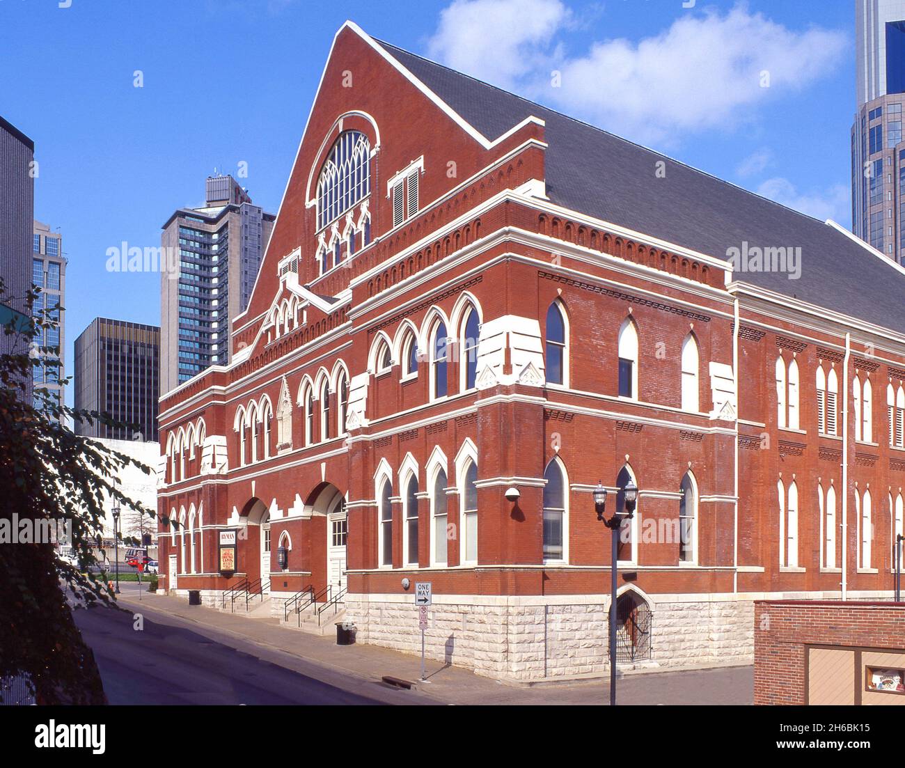 Ryman Auditorium (Original Grand Ol Oprey Hall), Nashville, Tennessee, Vereinigte Staaten von Amerika Stockfoto