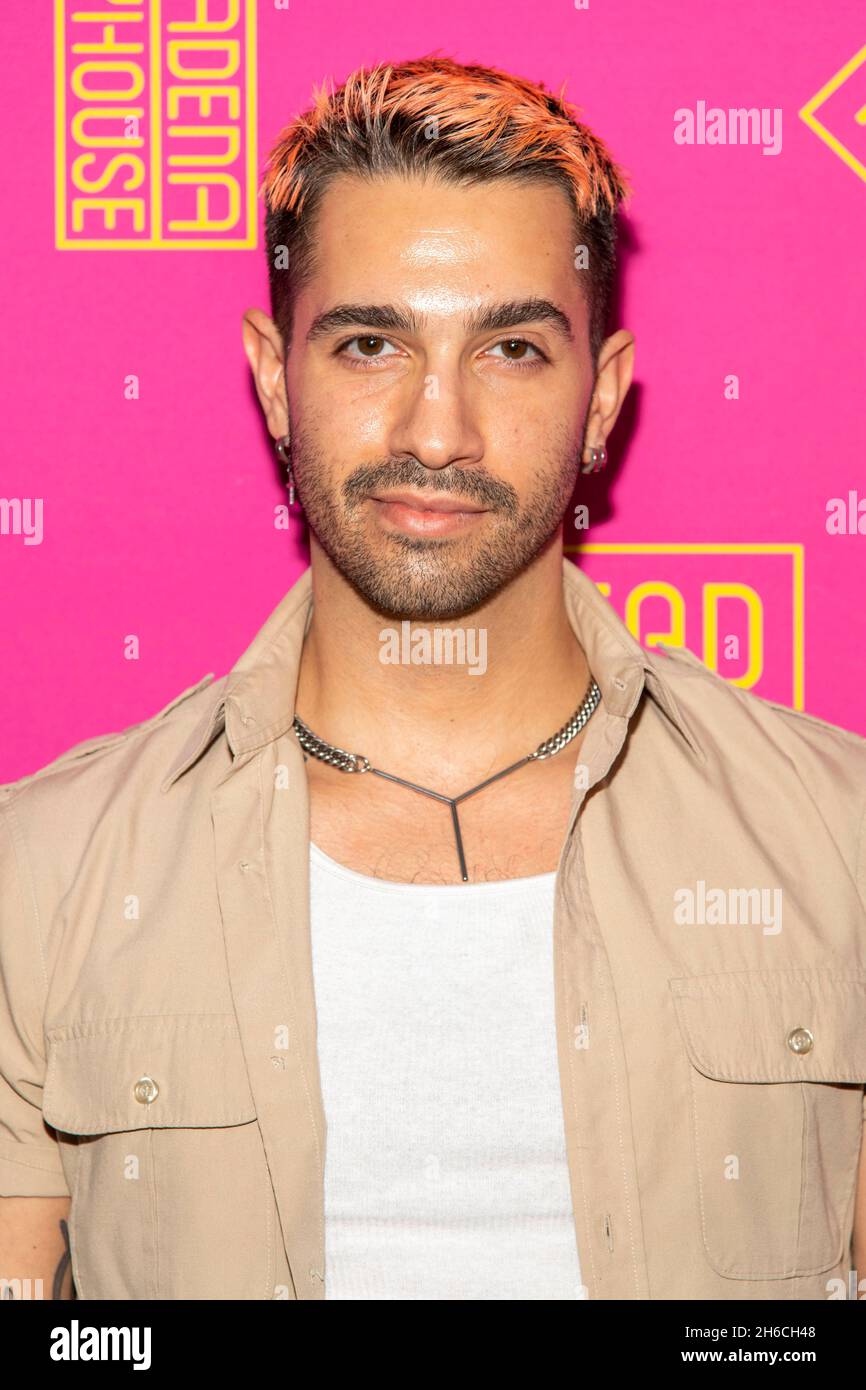 Pasadena, CA, 14. November 2021 nimmt am 14. November 2021 an der Eröffnung des „Head over Heels“-Spiels im Pasadena Playhouse, Pasadena, CA Teil Stockfoto