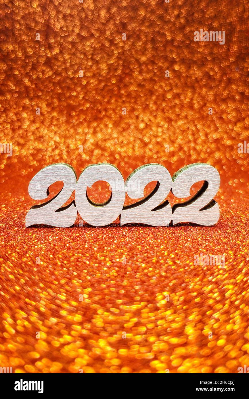 Frohe Weihnachten und ein glückliches neues Jahr Konzept . Frohe Weihnachten und ein glückliches neues Jahr 2022 Stockfoto