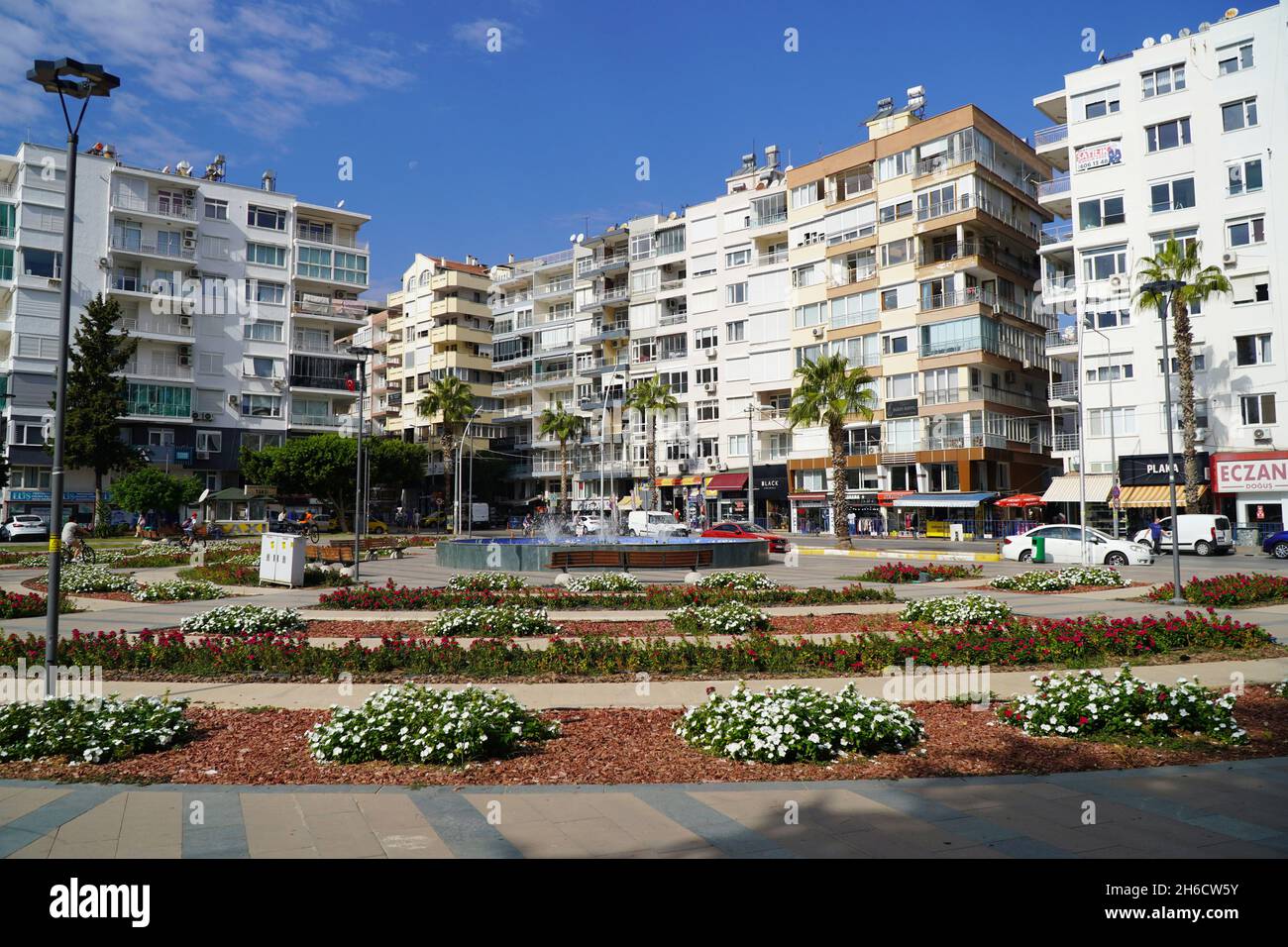 Antalya, Türkei. Oktober 2021. Stadtpark Stockfoto